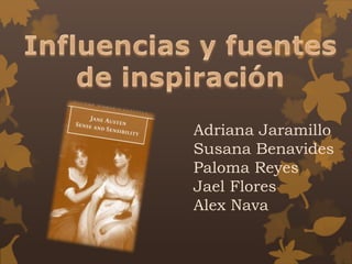 Adriana Jaramillo
Susana Benavides
Paloma Reyes
Jael Flores
Alex Nava
 