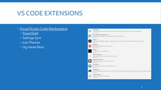Glem PowerShell ISE, Visual Studio Code er her! | PPT
