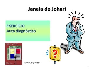 Janela deJohari EXERCÍCIO Auto diagnóstico kevan.org/johari 1 