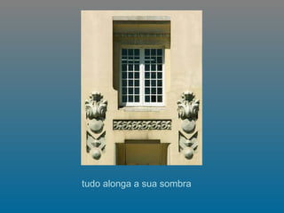   tudo alonga a sua sombra  