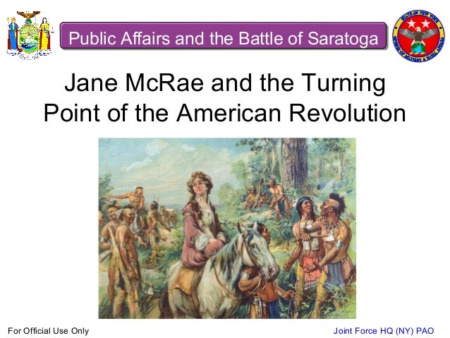 joint force hq ny paofor official use only jane mcrae and the turning point