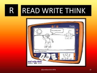 R READ WRITE THINK
19@janetbianchini VRT6
 