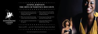 Janine johnson – the hits of whitney houston