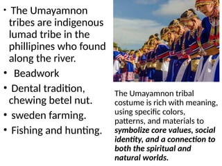 Umayamnon Ritual BUKIDNON TRIBE REPORT - a summarize report for the Bukidnon tribe | PPTX