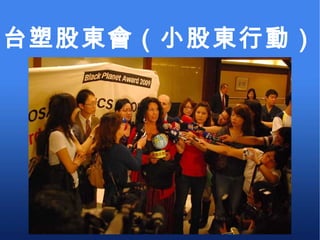 台塑股東會（小股東行動） 