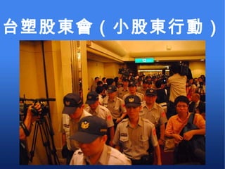 台塑股東會（小股東行動） 