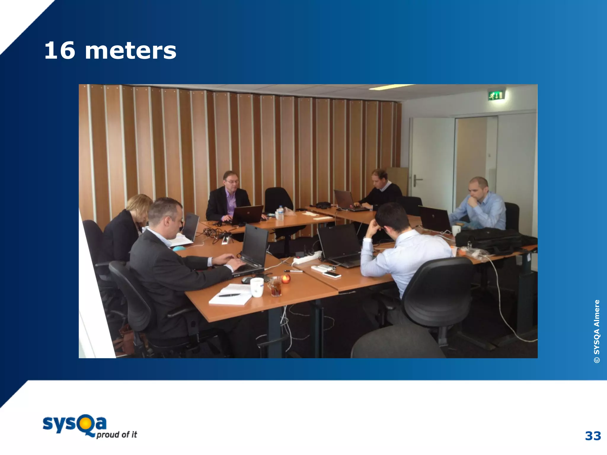 ©SYSQAAlmere
33
16 meters
 