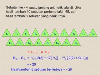 Janjang Aritmetik