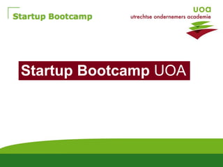 Startup Bootcamp UOA
 