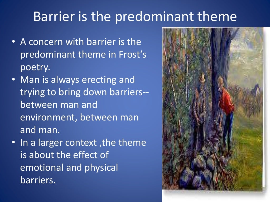 Theme of Robert Frost's Poetry