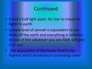 Jannah ( paradise) | PPTX