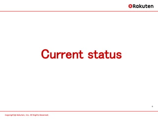 Current status


                 4
 