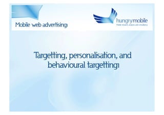 Mobile advertisingı - Jan Rezab