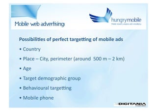 Mobile advertisingı - Jan Rezab