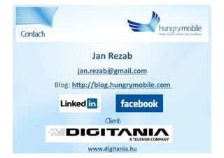 Mobile advertisingı - Jan Rezab