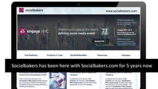 www.socialbakers.com 
Socialbakers has been here with Socialbakers.com for 5 years now 
 