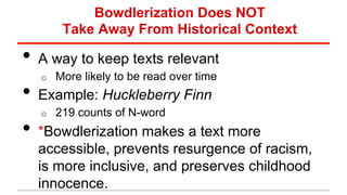 Children's Books Should Be Bowdlerized | PDF