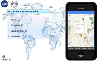 • Drinkable
• Undrinkable
• Need Treatment
• Unknown
Add Source Info-Source Quality
Add Source Info
Source Quality
Drinkable
Undrinkable
Need Treatment
Unknown
OkCancel
 