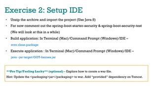 Spring Boot Workshop - January w/ Women Who Code | PPT