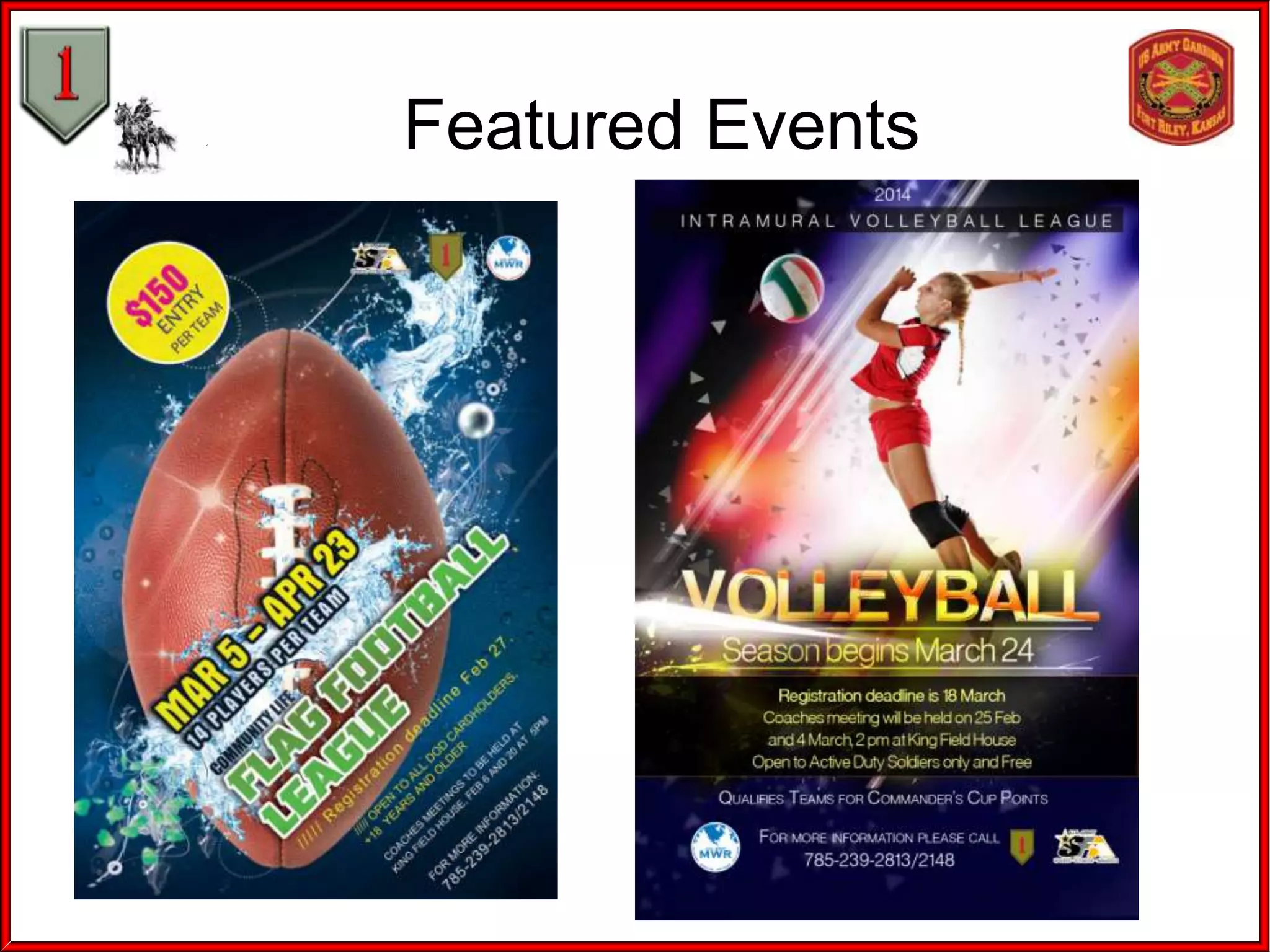 Featured Events

 