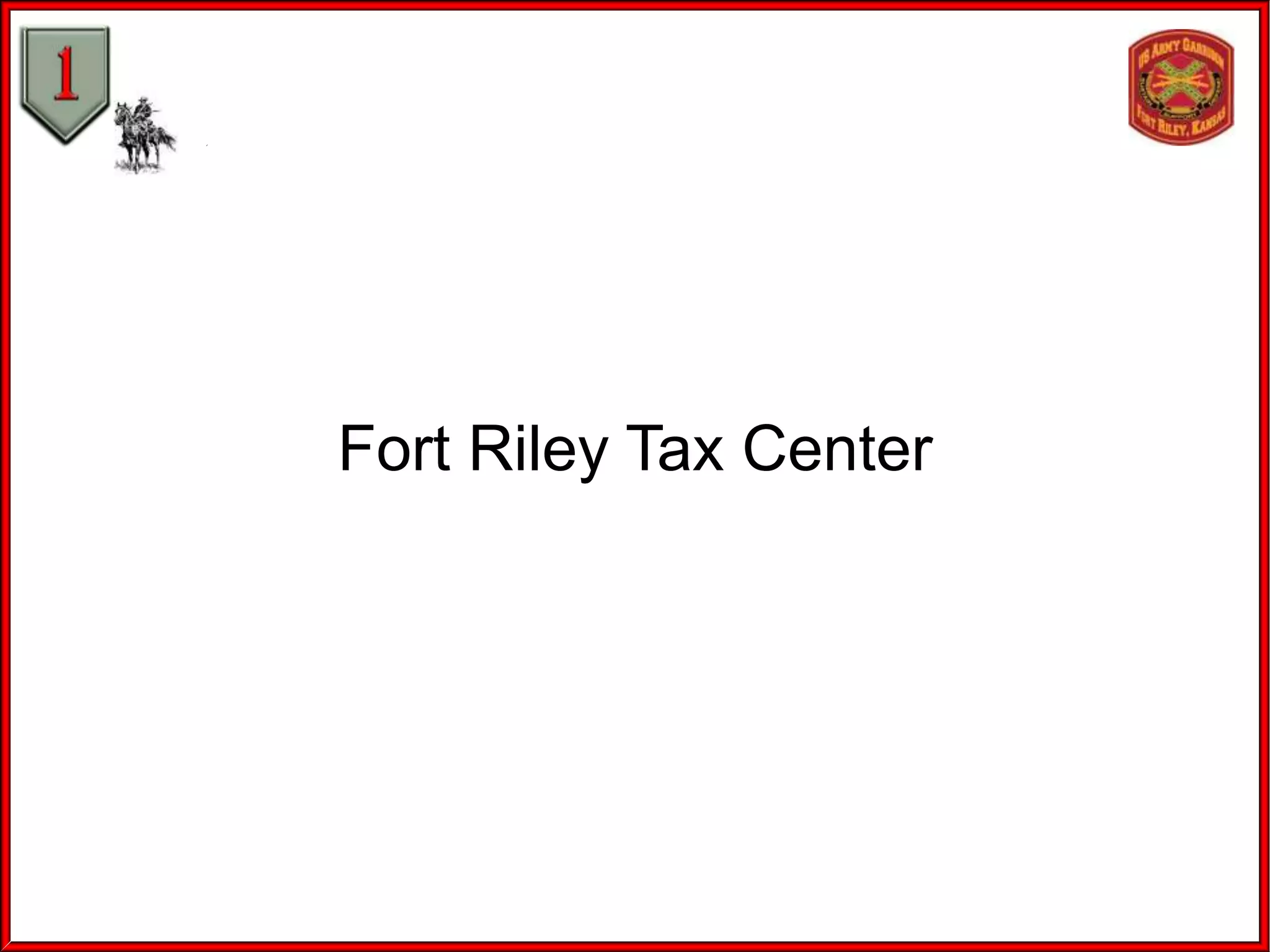 Fort Riley Tax Center

 