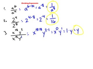 Dividing Exponents | PPT