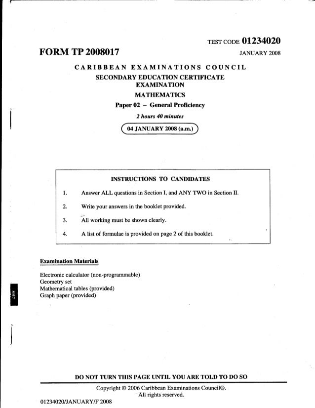 showing 2nd image of Math Cxc Paper 2018 CSEC Mathematics January 2012 Past Paper showing 2nd image of Math Cxc Paper 2018 CSEC Mathematics January 2012 Past Paper