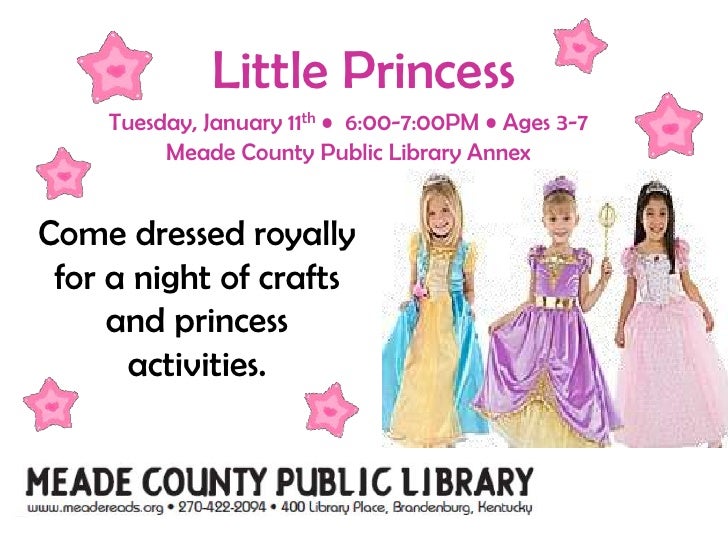 January 2011 Programs At MCPL