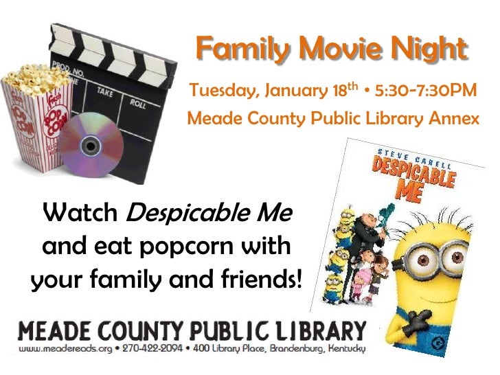 January 2011 Programs At MCPL