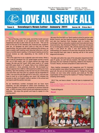 January 2011 Newsletter