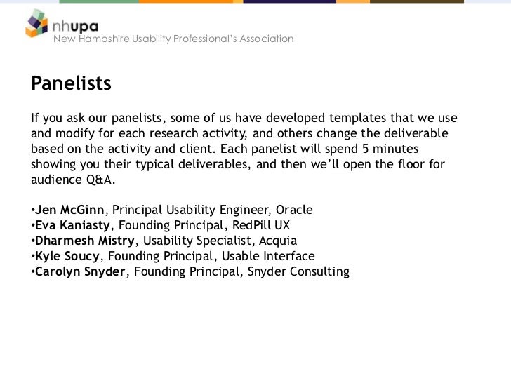 delivering results how do you report user research findings
