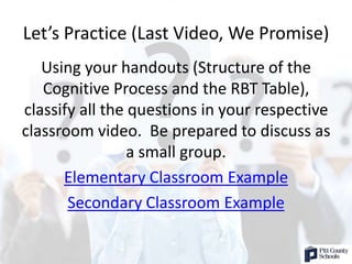January 2012 rbt presentation | PPTX