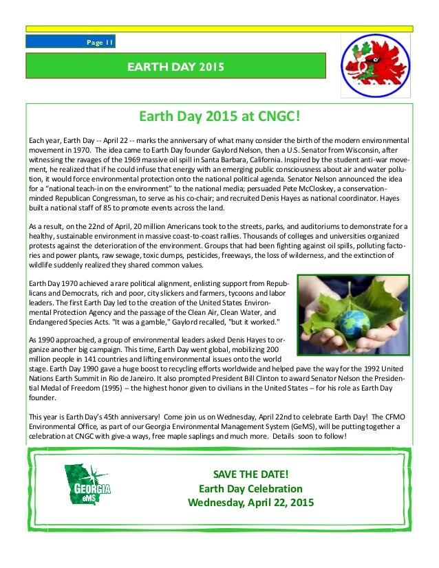 January 2015 environmental newsletter final