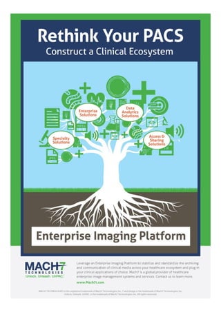 Rethink Your PACS - Construct a Clinical Ecosystem