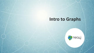 Intro to Graphs
 