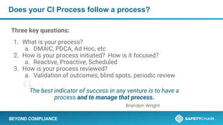 Three Key Methods to Unlock Continuous Improvement across Your Plant ...