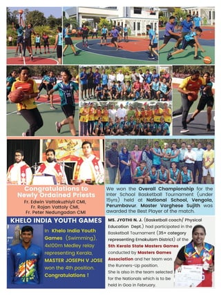 Viswajyothi Public School Newsletter January 2024