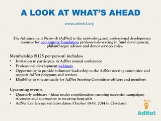 AdNet - Nonprofit Research, Philanthropic Consulting, and Family Planning Reports—Oh My!