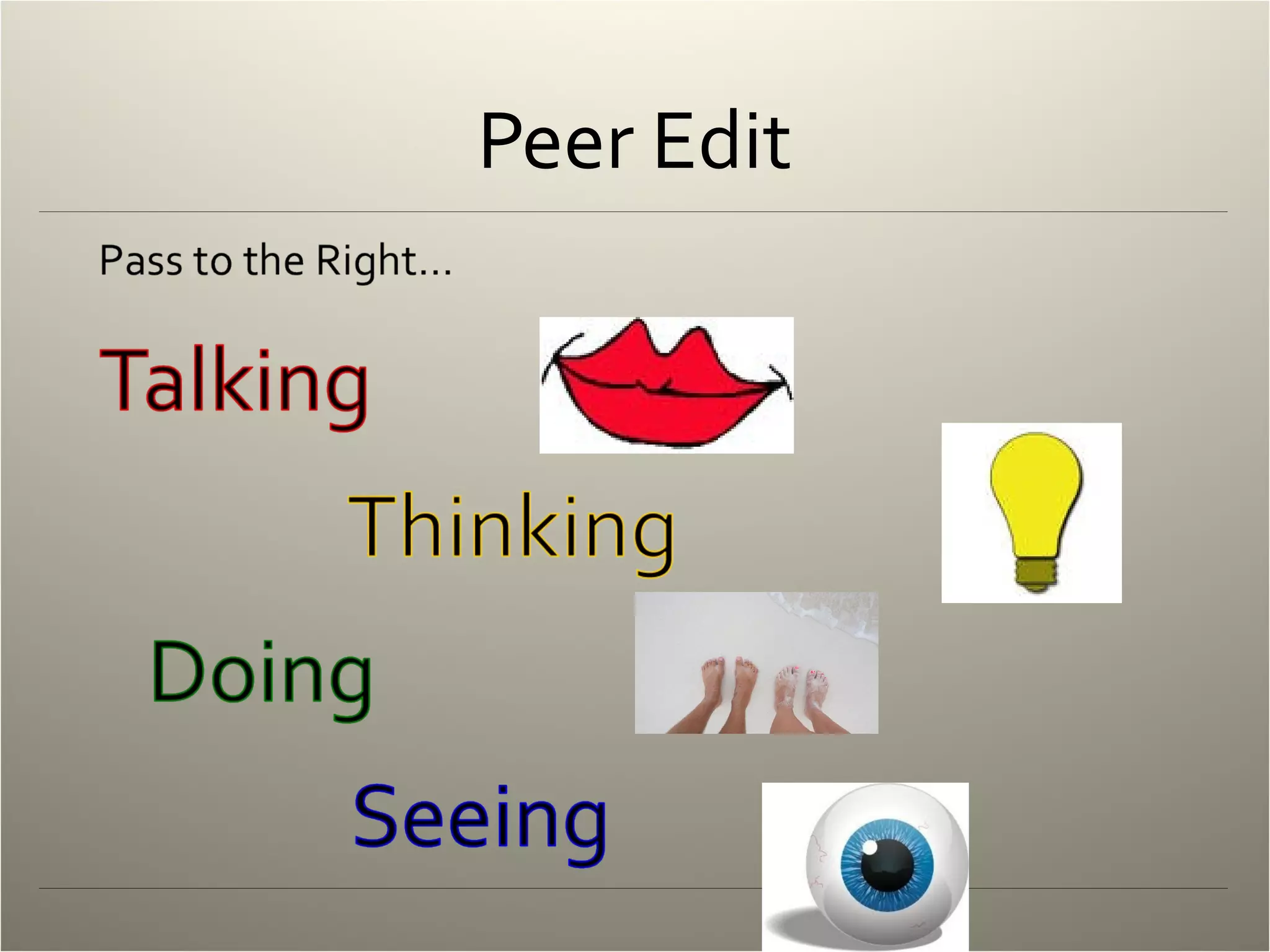 Peer Edit 