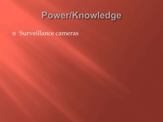 

Surveillance cameras

 