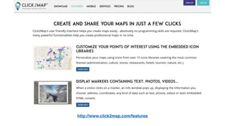 http://www.click2map.com/features
 
