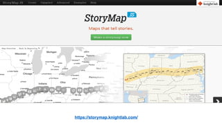 https://storymap.knightlab.com/
 