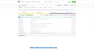 https://github.com/cmv/cmv-app
 