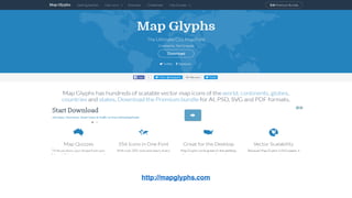 http://mapglyphs.com
 
