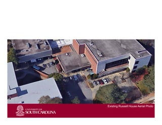 Slide 1
Existing Russell House Aerial Photo
 