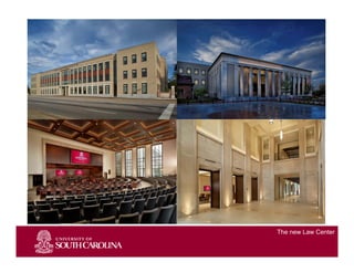 Slide 1
The new Law Center
 
