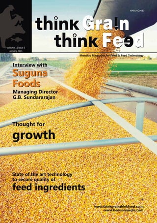 January issue of Think Grain Think Feed