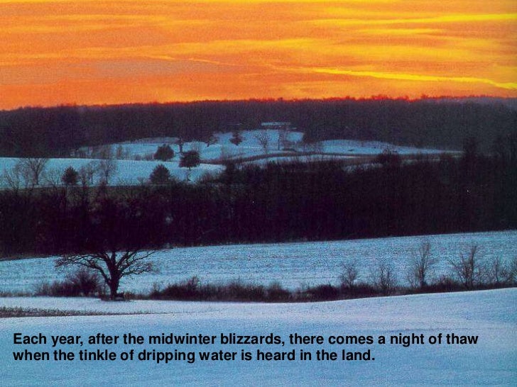 january thaw aldo leopold sand county almanac pdf