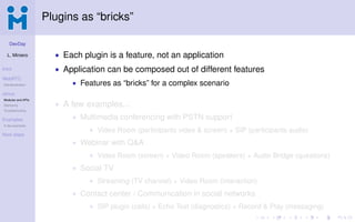 Janus: an open source and general purpose WebRTC (gateway) server | PDF