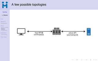 Janus: an open source and general purpose WebRTC (gateway) server | PDF